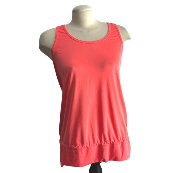 Gap Fit Hot Pink Racerback Workout Top Sz Medium Womens - Picture 4 of 10